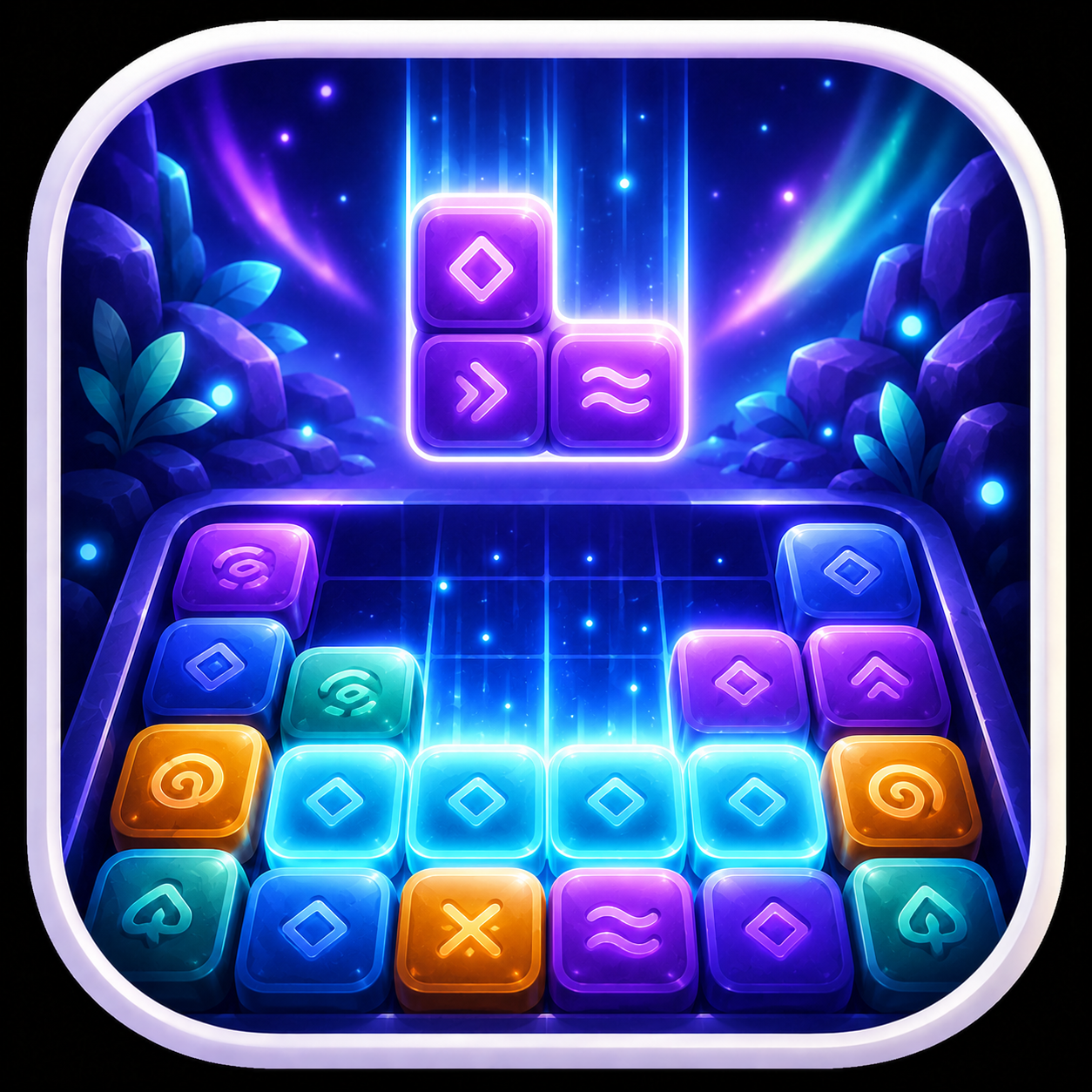 Falling Glyphs icon